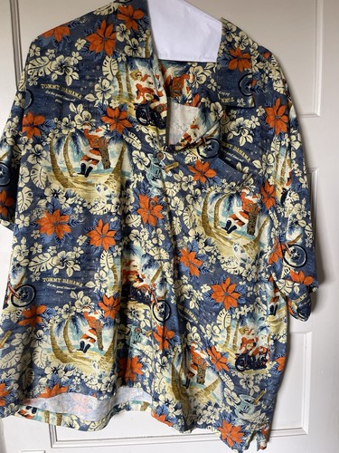 Tommy bahama xxl silk hawaiian - tommy,