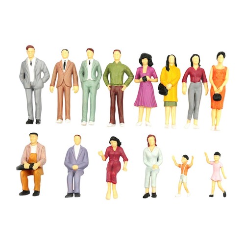 14x miniature figures - miniature, mini