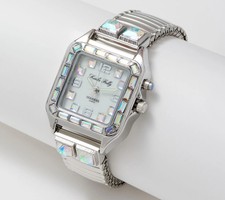 Kirks Folly Goddess Fairy Light-Up Watch, Silvertone, Average