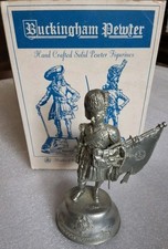 Pipe Major 2nd Battalion Scots Guards - Buckingham Pewter Boxed Figure 