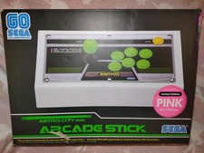 Sega Astro City Mini Arcade Stick Pink Button Limited Edition.