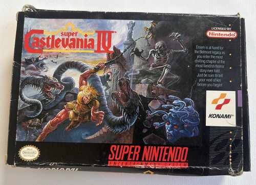 Konami super castlevania - super, iv