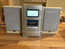 JVC CA-UXT550 Stereo Audio Shelf System CD & Tape Player