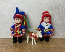 Vintage Scandinavian Doll Set