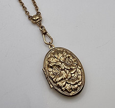 Decorative Oval Gold Tone