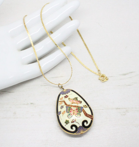 Vintage cloisonne enamel - vintage,