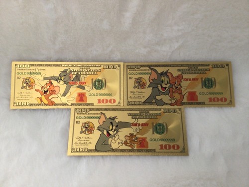 3pc 24k gold foil collectible - 24k,