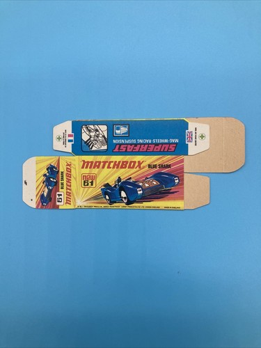 Matchbox blue shark box - 61,