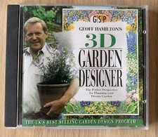 Geoff Hamilton's 3D Garden Designer PC CD Rom Vintage Retro