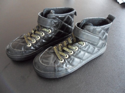Girls teddy lined hi top - girls, hi-top