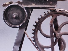 Vintage Pedal Powered Hobbies A.1. Jig Saw part 5" weight WHEEL 01w6