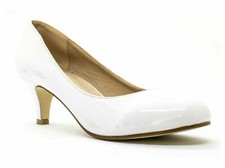 Womens Low Kitten Heels Ladies