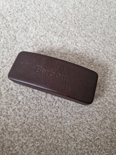 Barbour glasses case - glasses, brown