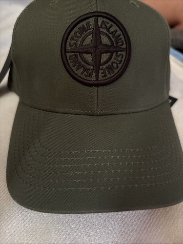 Stone island hat - stone, green
