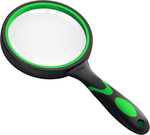 Large magnifying glass 10x - magnifying,
