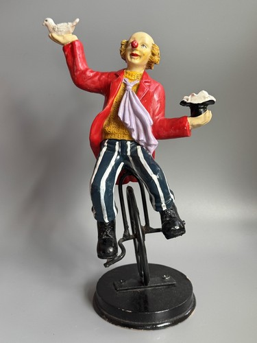Vintage clown unicycle - vintage, on
