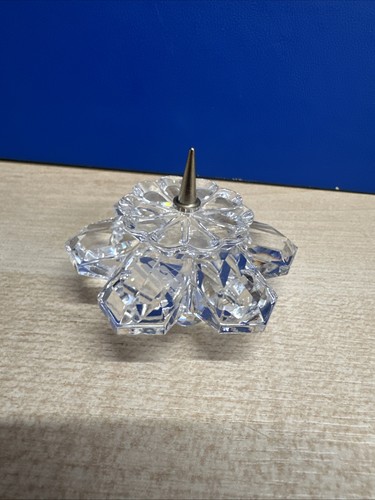 Swarovski candle holder - candle,