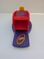 Vintage Mattel 1998 UNO Attack Game Electronic Card Launcher And Cards 