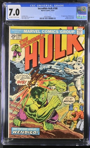 Incredible hulk 180 cgc - #180, 7.0