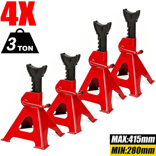 Axle stands floor jack - 4x,