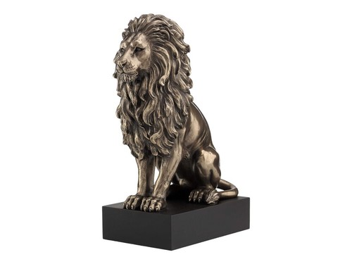 Lion sitting the - on,