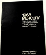 1968 Mercury 33 Models