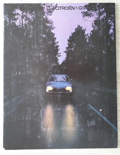 Citroen range brochure 1977 - gs,