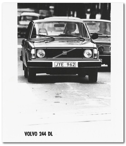 Volvo 244 press - volvo, dl