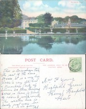 Bramham Park and gardens J Valentine Co 1907 postmark Landscapes Architecture