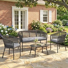 4 Piece Garden Furniture Set