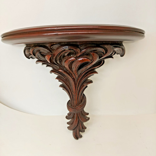 Vintage syroco wood wall - vintage,