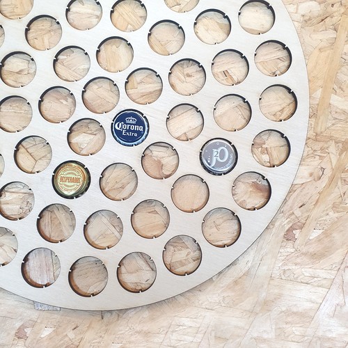 Bottle cap holder - bottle,