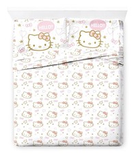 Sheet Set with Fitted, Flat Sheets & Pillow Cover - Ultra-Soft Bedding with P...