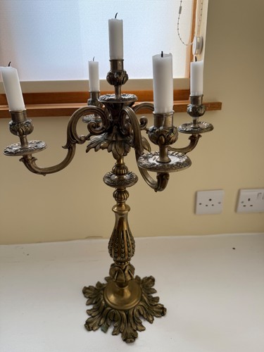 Antique french candelabra - french,