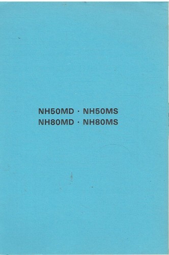 Honda nh50md nh50ms nh80md - nh50ms,