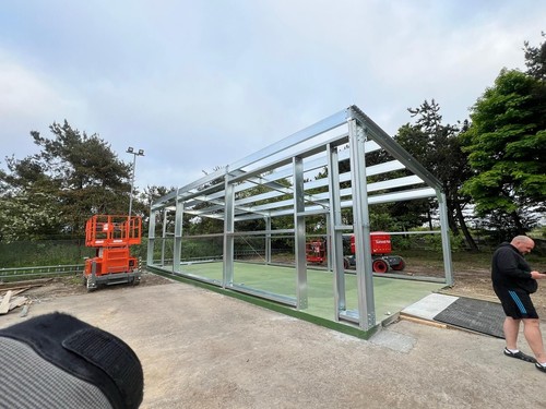 Steel buildings made - steel,