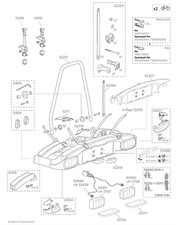 Thule 928/929 EuroClassic G6 2014 Towbar Mounted Carrier Spares Multi-Listing 