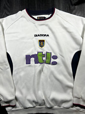 Authentic Diadora Aston Villa 2000/2001 Training Jumper Sweatshirt Medium Mens
