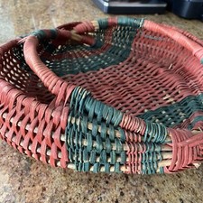 Vtg 16”x14” Shallow Bread