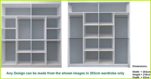 Modern full mirror sliding - modern,
