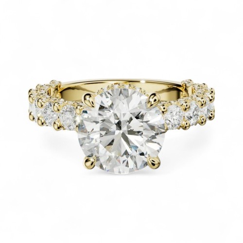 Gold diamond ring for wedding - diamond,