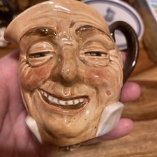 Royal Doulton Character Jug Small 3.5ins Farmer John No Damage Early Mark