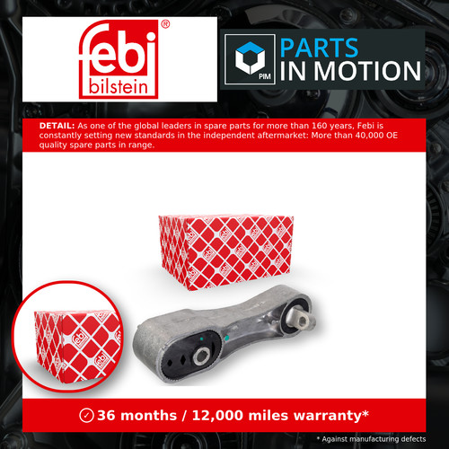 Engine mount rear 178419 febi - engine,