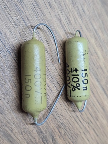 Mullard mustard 150nf - mustard, 400v