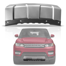 Silver Skid Plate Trim Front