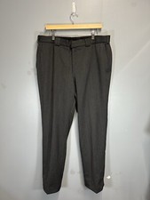 Meyer Grey Wool Blend Trousers