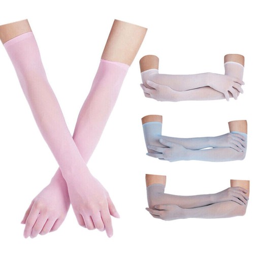 Women sheer mesh gloves - mesh,