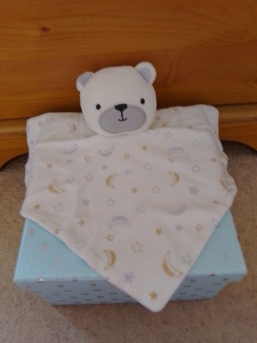 White bear comfort blanket - bear,