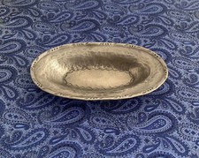 Lovely vintage Rare Arts & Crafts Pewter Dish by Renowned Artist Hugh Wallis