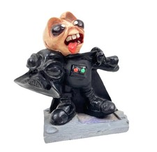 Visitors Vintage Alien Ornament With Darth Vader Helmet “breathing Space” UFO